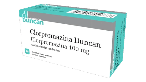 CLORPROMAZINA DUNCAN 100 x 50