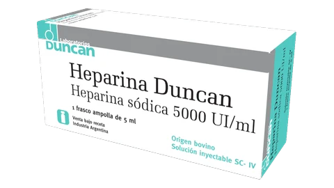 HEPARINA DUNCAN 5 ML