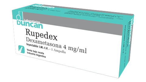 Dexametasona 4 mg/ml ampollas — RUPEDEX