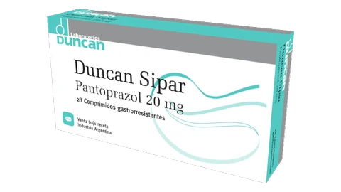 Pantoprazol 20 mg comprimidos gastrorresistentes — DUNCAN SIPAR 20